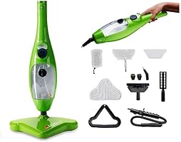 H2O Mop X5 All-Purpose Hand Held Steam Cleaner for Home Use, Floor Cleaner, Grout cleaner, Hand Held steamer and...