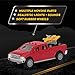 Driven by Battat – 7-Inch Pickup Truck & ATV Toy with Lights & Sounds, Adventure Vehicle for Boys & Girls, Durable Design, Realistic Details, Gift 3+ Years Toy for Kids