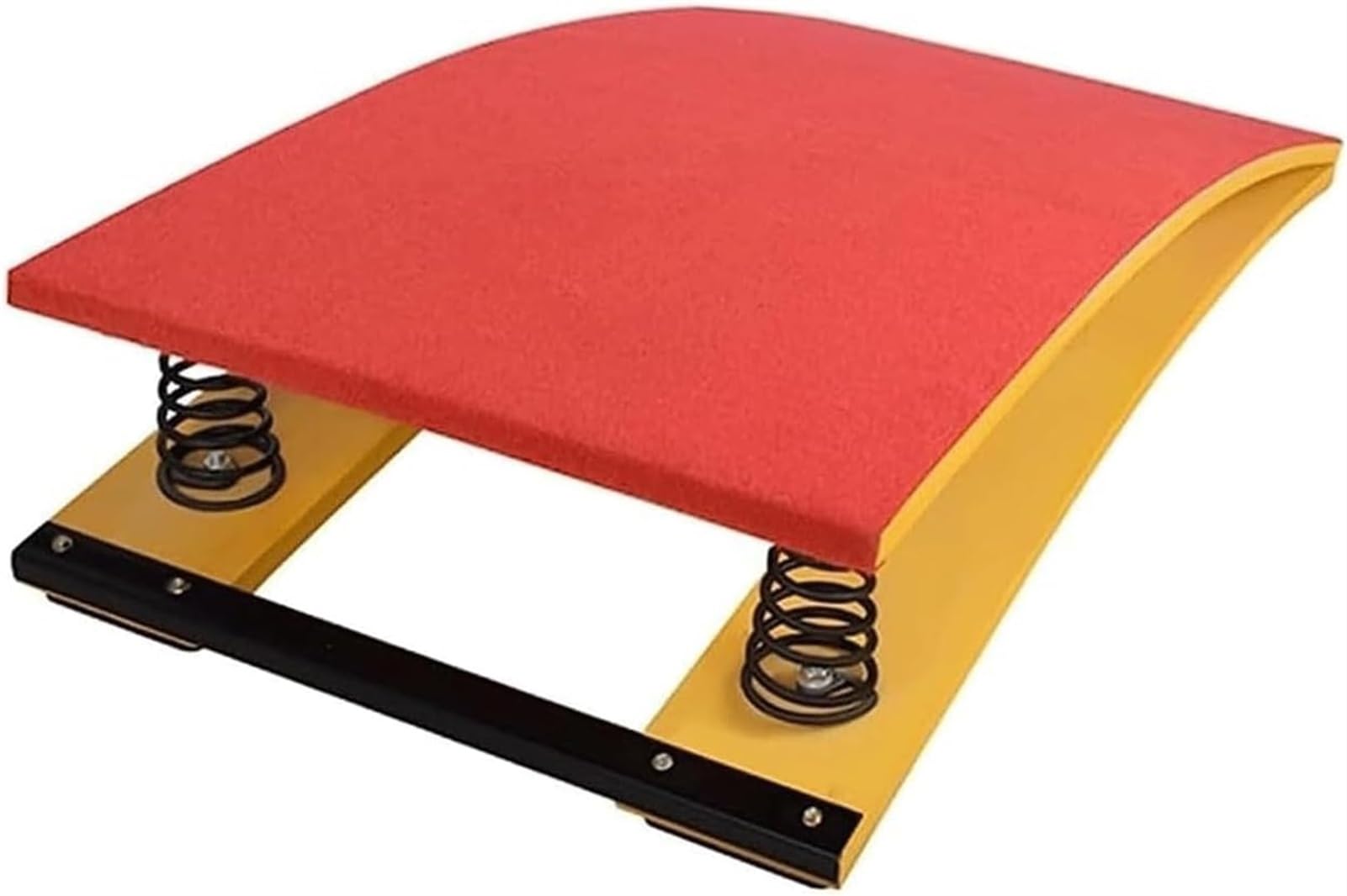 Trampolino in Legno massello Resistente, per Principianti, per Bambini, con Trampolino di Salto a Molla in Acciaio per Palestra Domestica e Scuola