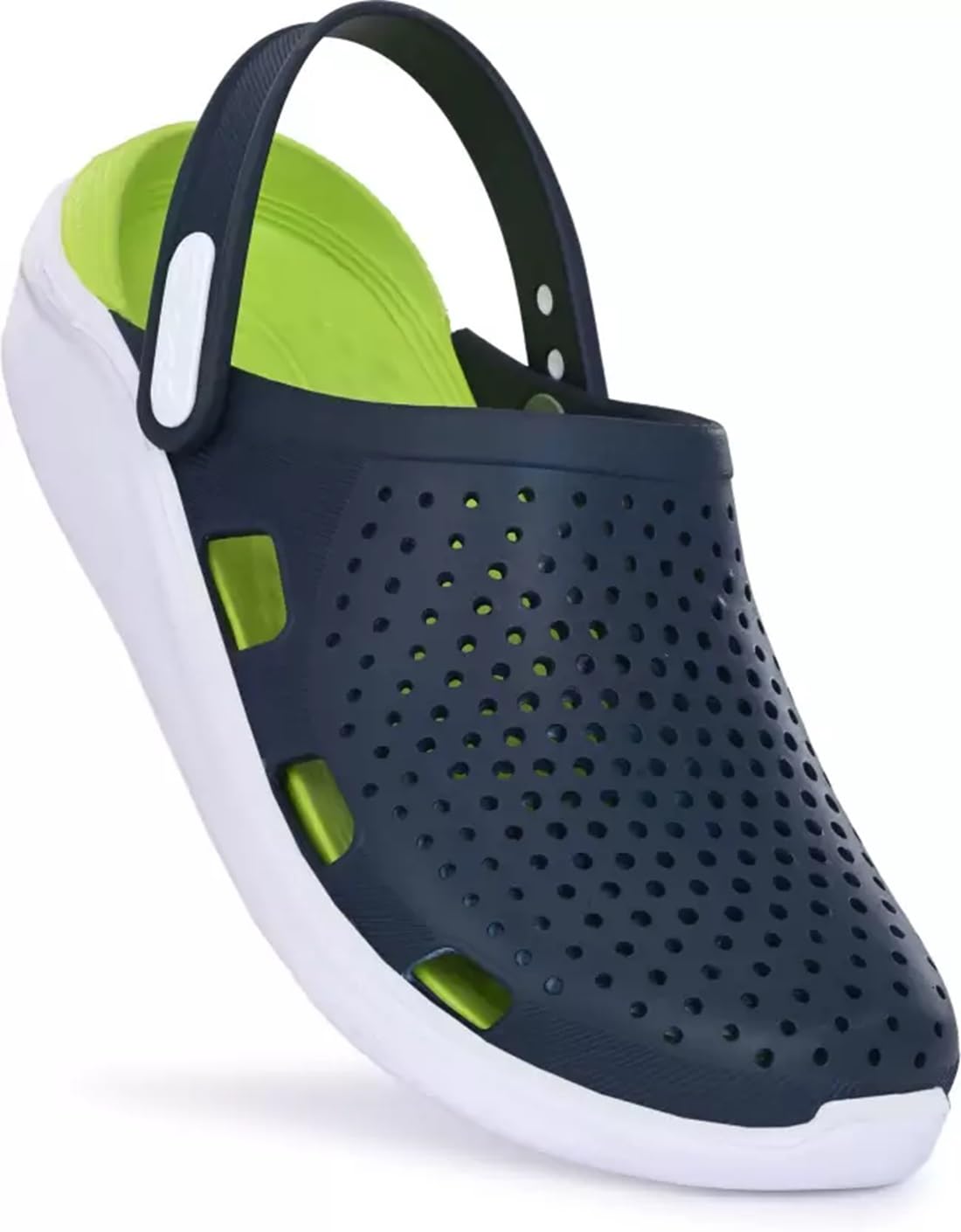 GOKIK Men Gk_Ride Comfortable Stylish Trendy Anti-Skid Durable Water Resistant Clogs Sandal (Blue, 6) (B0D37X4YSF) Amazon Price History, Amazon Price Tracker