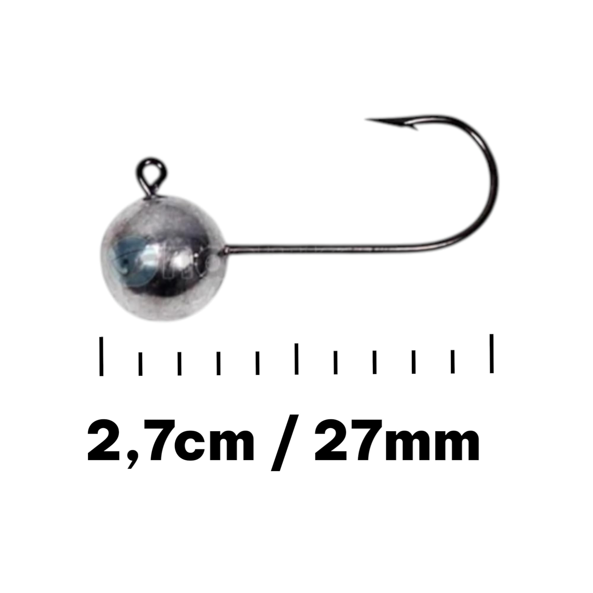 Testine Piombate 5 x 3,0g - Ami da Pesca N4 - Ami Piombati per Esche Artificiali - Kit Teste Piombate - Jig Head Fishing Set - Piombi da Pesca - Attrezzatura - Accessori - Sport Set