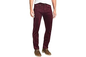 Men’s Slim Fit Stretch Comfort Corduroy Casual Dress Pants
