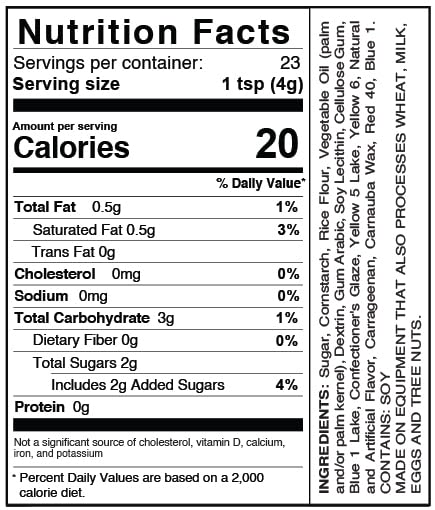 Miniatura 5 de Mystic Sprinkles The Big Football Game Jimmy Mix Botella de 3 oz (mezcla de espolvorear azul y amarillo, 3 onzas)