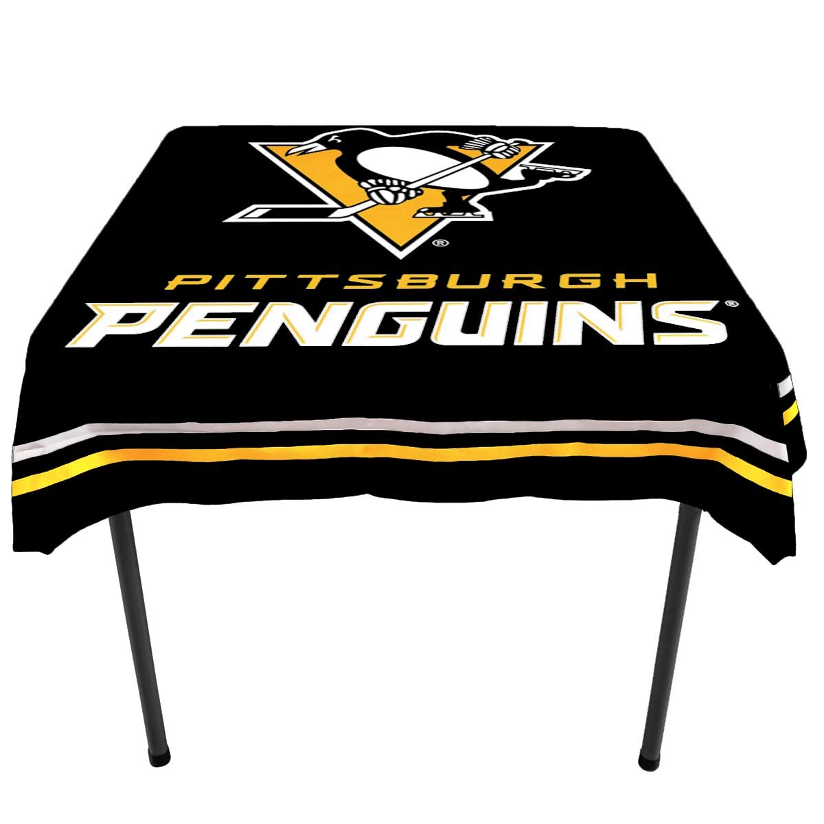 Nappe Pittsburgh Penguins WinCraft | Couvre-table carré de hockey