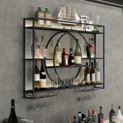 Estantes de pared para barra ideas para pubs y vitrina 2