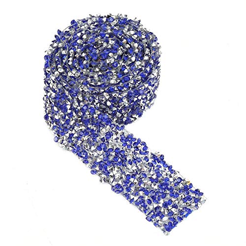 Rhinestone Ribbon, 3cm Width, 1 Yard Mesh Wrap Roll, Crystal Diamond Belt for Wedding Party Decorations Prom Dresses, Hair Clip Trim - Image 2