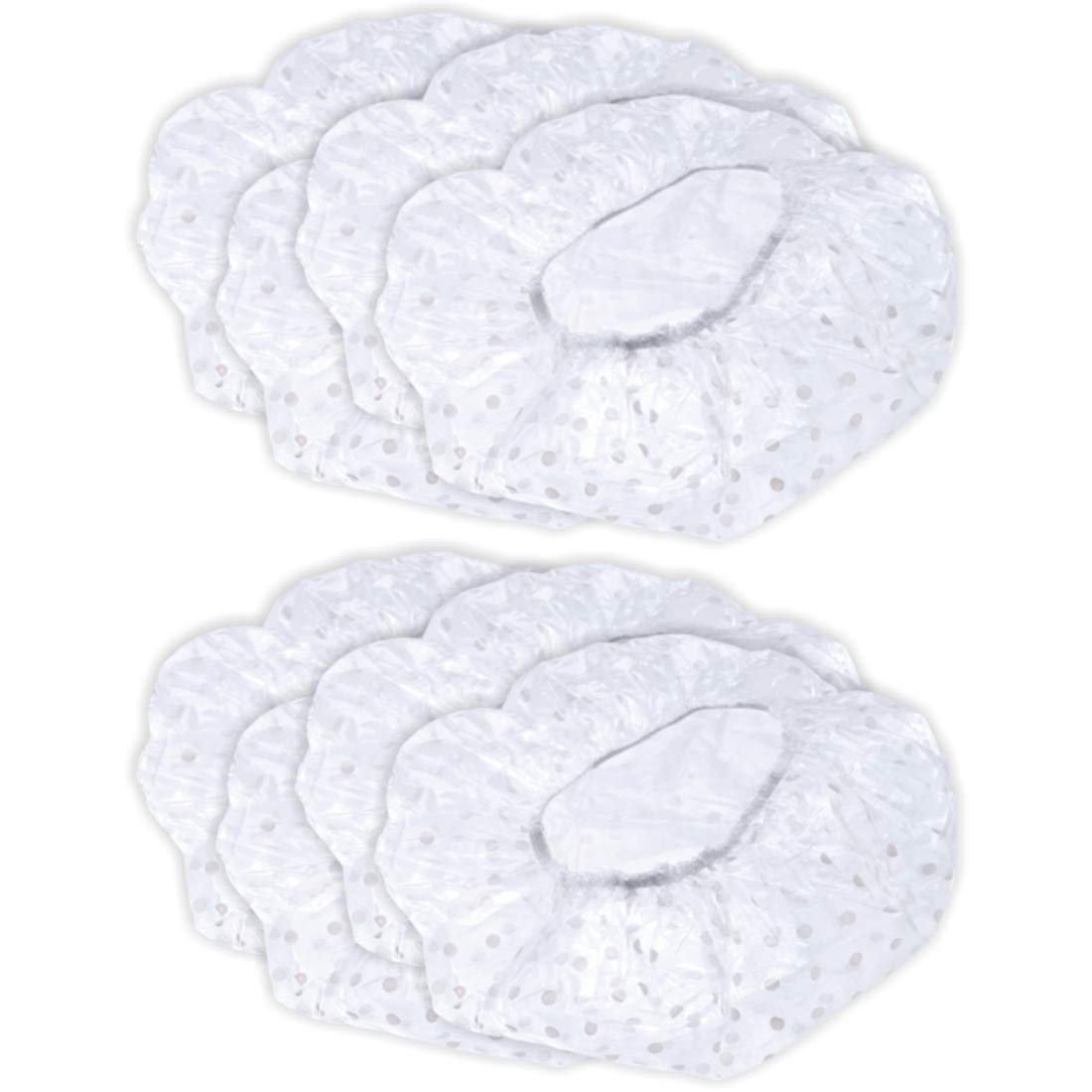 GUBB Shower Caps Disposable For Men & Women Pack of 2-4 Caps Each-image-8