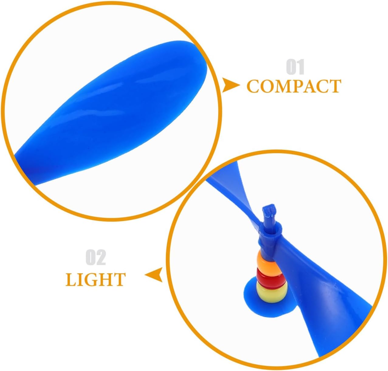 Beaupretty 2Pcs Cute Detachable Propeller for Hats Unique Dragonfly Design Whirling for Baseball Caps Helmets Eye Catching Accessory Festivals Parties Colors