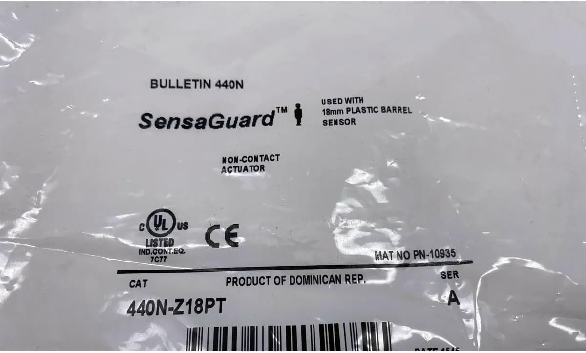 440N-Z18PT Actuator, Standard Actuator, 18mm, Plastic 440NZ18PT Sealed in Box 1 Year Warranty