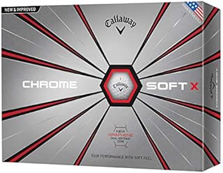 Callaway Chrome Soft X Golf Balls (Pack of 12) (2018/19 Version)