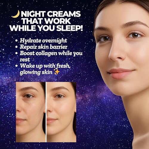 Image of Nourishing Bright Radiance Night Cream | Deep Moisturizing & Skin Brightening Daily Cream | Non-Greasy Formula for Soft, Smooth & Radiant Skin 50gm