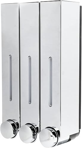 3 x 420ml Manueller Seifenspender, 153 X 280 X 90mm Wand-Seifenspender, Lotionss