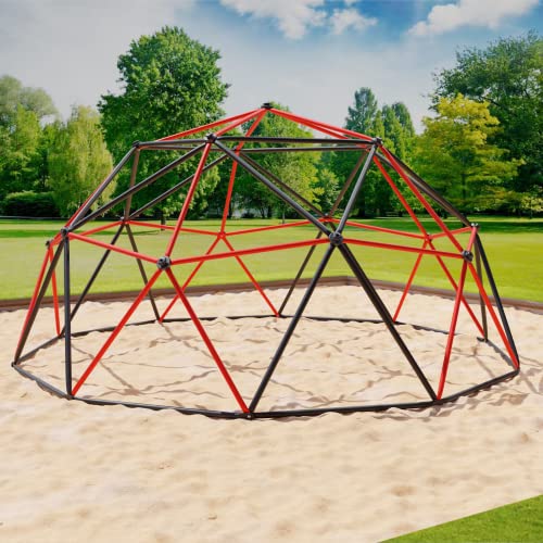 VESKA Klettergerüst DomeClimber Kinder Metall Kletterkuppel Geodome (10FT...