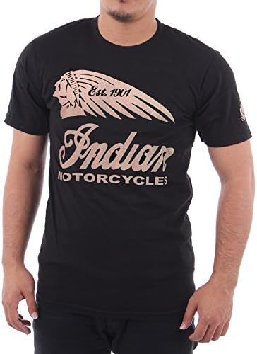 Vintage Motorcycle T-shirt Premium Cotton Indian Style Classic Bikers