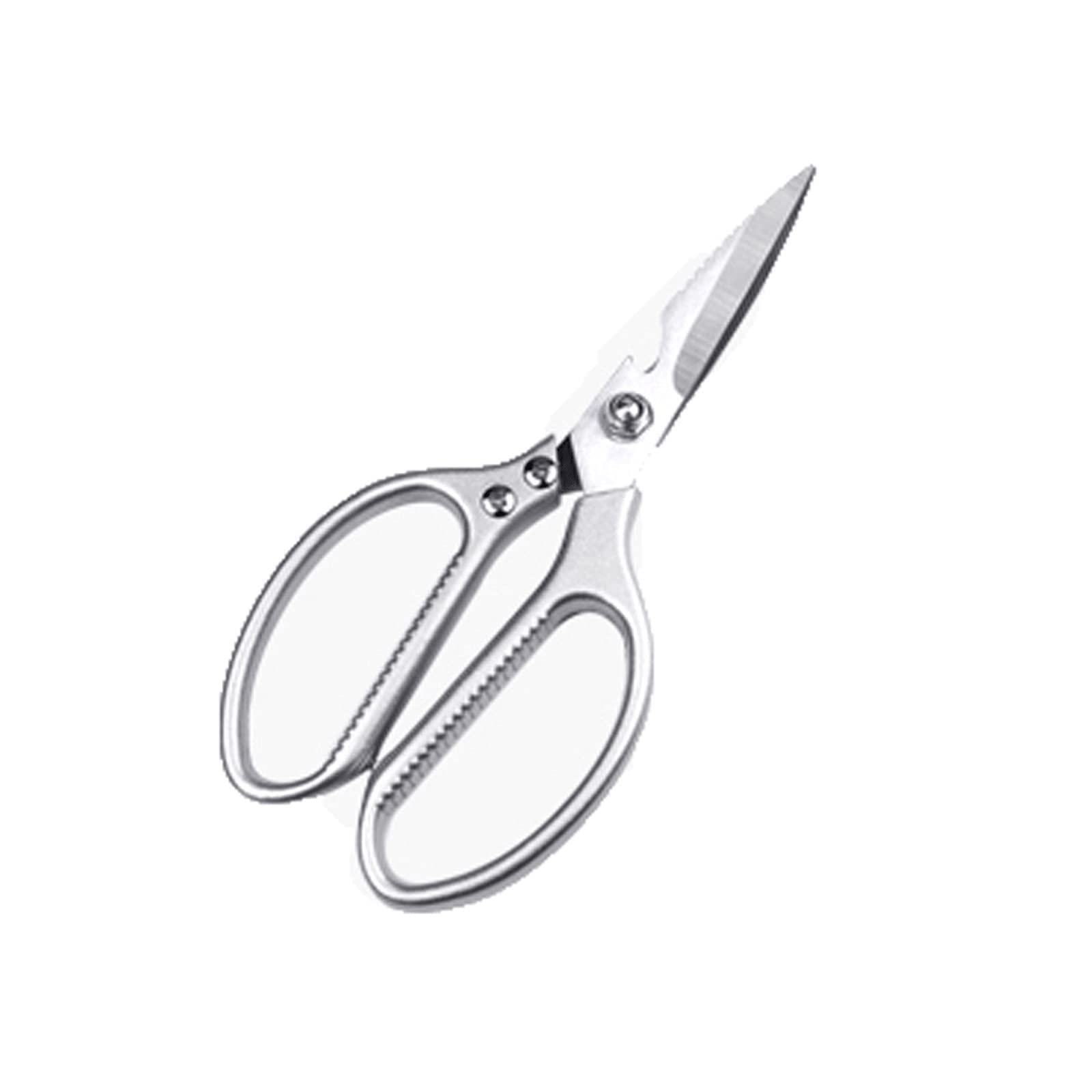 GTHTUHFD Professional Kitchen Scissors,Heavy Duty Shears Ultra Sharp Stainless Steel Multi-Function Kitchen Scissors,Silver