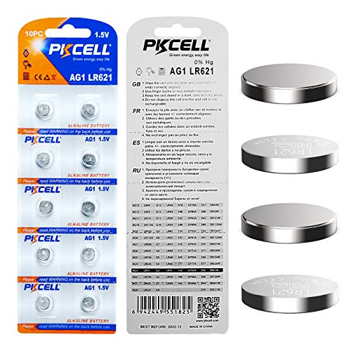Pilas Alcalinas AG1 364A LR60 1.5v Paquete 10 Unidades miniatura 7