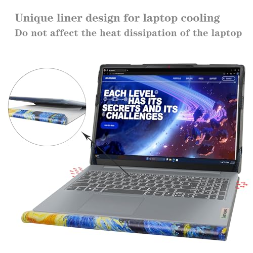 Funda protectora para Lenovo Yoga Slim 7i Aura Edition 15 pulgadas miniatura 4