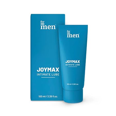 ForMen Water-Based Intimate Lube Gel | Non-Sticky, Long-Lasting, Anti-Stain & Skin-Friendly | Made with Natural Ingredients | pH Balanced & Paraben Free (100 ml)