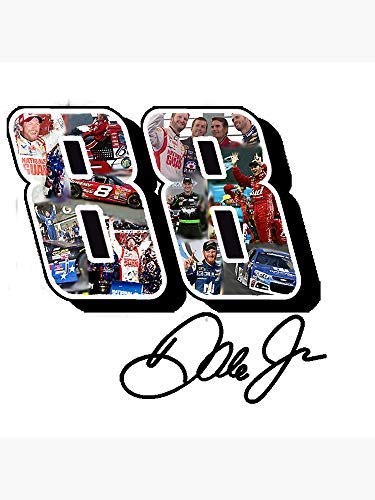 Dale Earnhardt Jr Tribute Design - #ThankYouDale (Assorted Products) Sticker - Sticker Graphic - Waterproof - Fade Resistant Die Cut