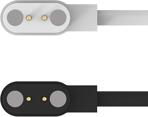 Cargador de reloj inteligente de 2 pines compatible con el cargador de reloj inteligente Let Fit ID205L para relojes de fitness ID205LID205S