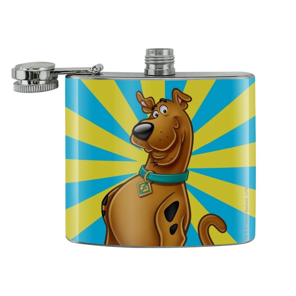 Scooby-Doo Character Stainless Steel 5oz Hip Drink Kidney Flask
