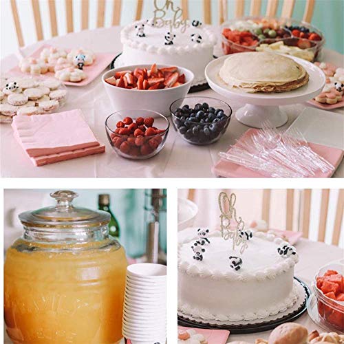 Hebudy Figure di Panda Panda Cake Toppers