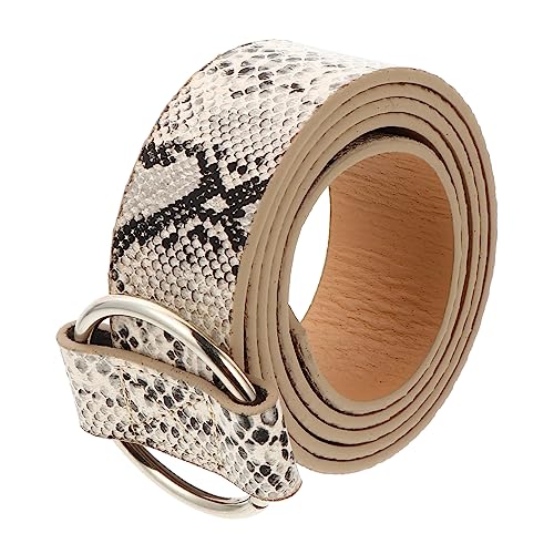 NOLITOY Round Buckle Belt Faux Leather Waistband Casual Fashion Accessory for Jeans and Shorts Lightweight Stylish Gift