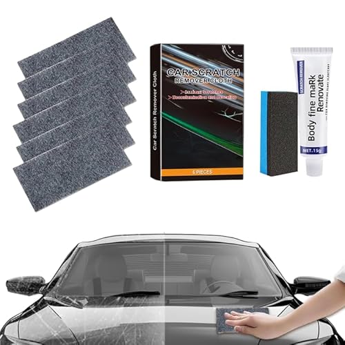 Cloth Car Scratch Remover 2025, Cloth for Car Scratches Remover, Scratch Fix Tool, Easily Repair Car Paint Scratch, Water Spots Vehicle Scuffs (1 Pack)