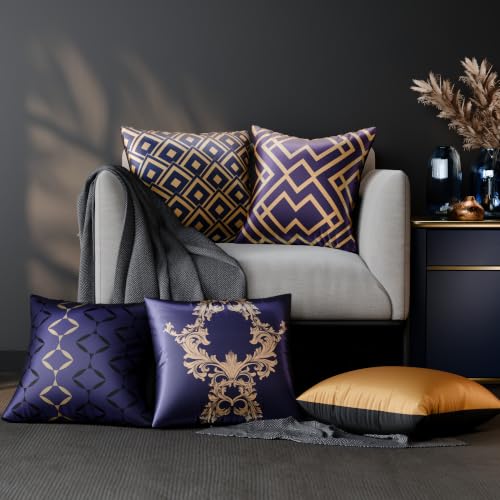 Image of Stoa Paris Cushion Cover Set of 5, Home Decor for Sofa, Bed & Living Room, Digital Printed Cushion Cover 16 Inch x 16 Inch, Soft Touch Finish, Hidden Zip Closure, Ophelia's Legacy - Ophelia