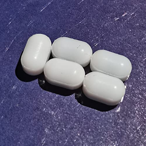 Magnetic Stirrer Stir Bars, Diameter 0.24" (6 Mm), Length 0.4" (10 Mm), 5 Pieces #TOP1