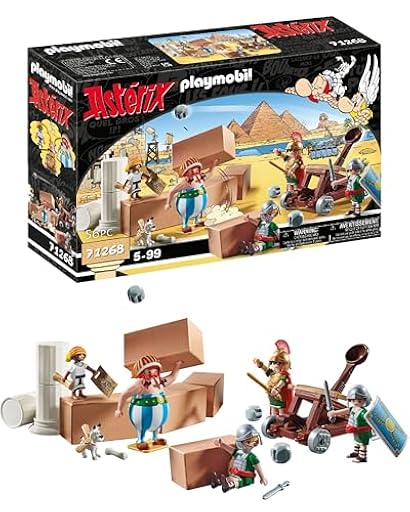 PLAYMOBIL Asterix 71268 Numerobis y la Batalla de Palacio, catapulta de Trabajo de los Romanos, Juguete para niños a Partir de 5 años | Ya disponible en tu tienda friki favorita! En mundofriki.es! PLAYMOBIL Asterix 71268 Numerobis y la Batalla de Palacio, catapulta de Trabajo de los Romanos, Juguete para niños a Partir de 5 años | Ya disponible en tu tienda friki favorita! En mundofriki.es!