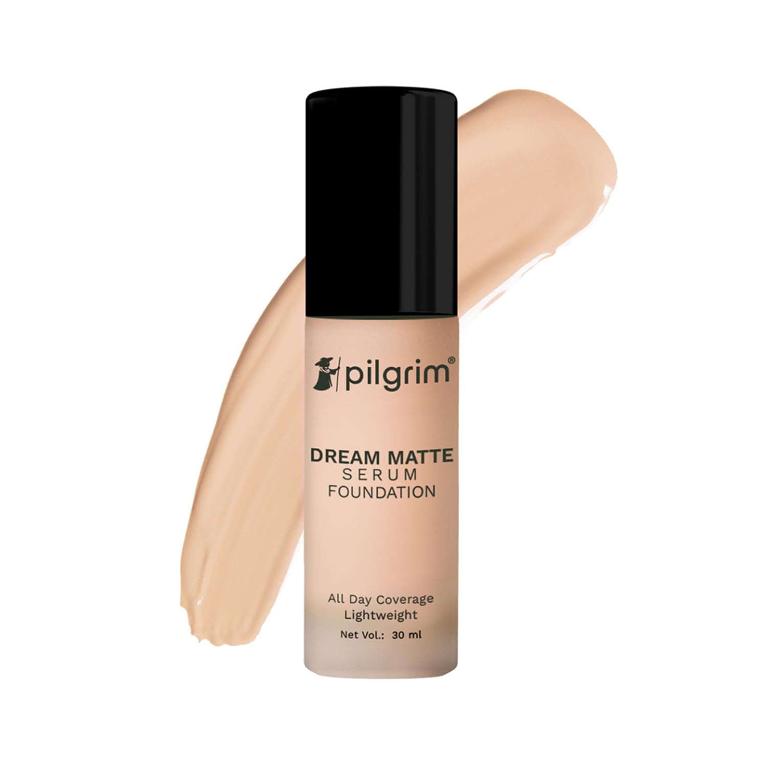 Medium Classic Nude Serum Liquid Foundation, Matte & Poreless,30 ml | Foundation for face make up infused |Water-Resistant,All Day Coverage|All Skin Types