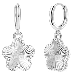 Silver Clover Earring