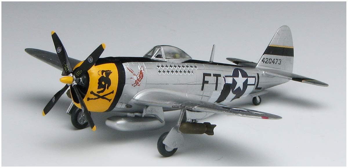 Amazon | プラッツ 1/144 アメリカ陸軍 P-47D サンダーボルト・バブル