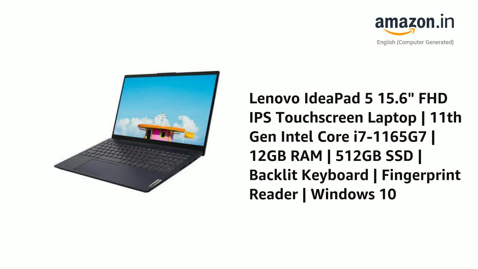 Lenovo IdeaPad 5 イタリア語配列 / i7 / 16GB Lenovo IdeaPad 5 15.6