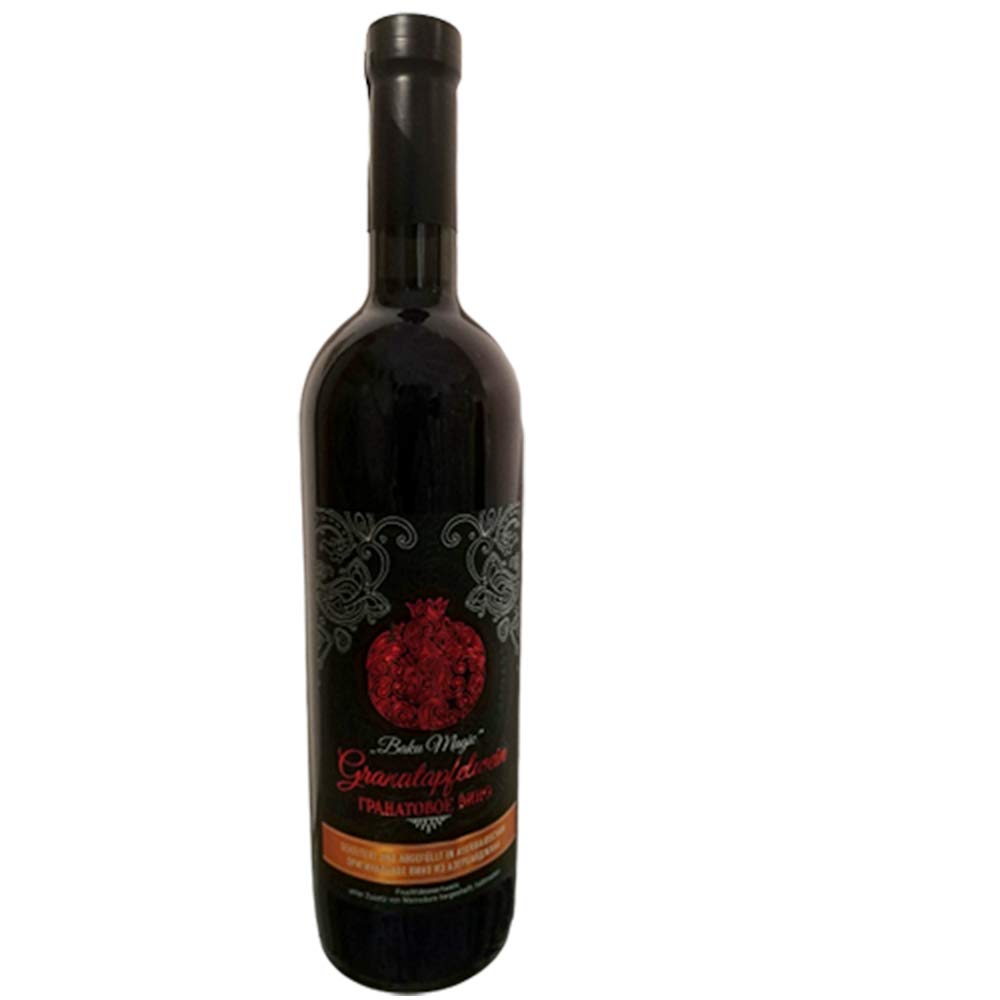 Magic Baku Granatapfelwein halbtrocken 0,75L aserbaidschanischer wein pomegranate wine
