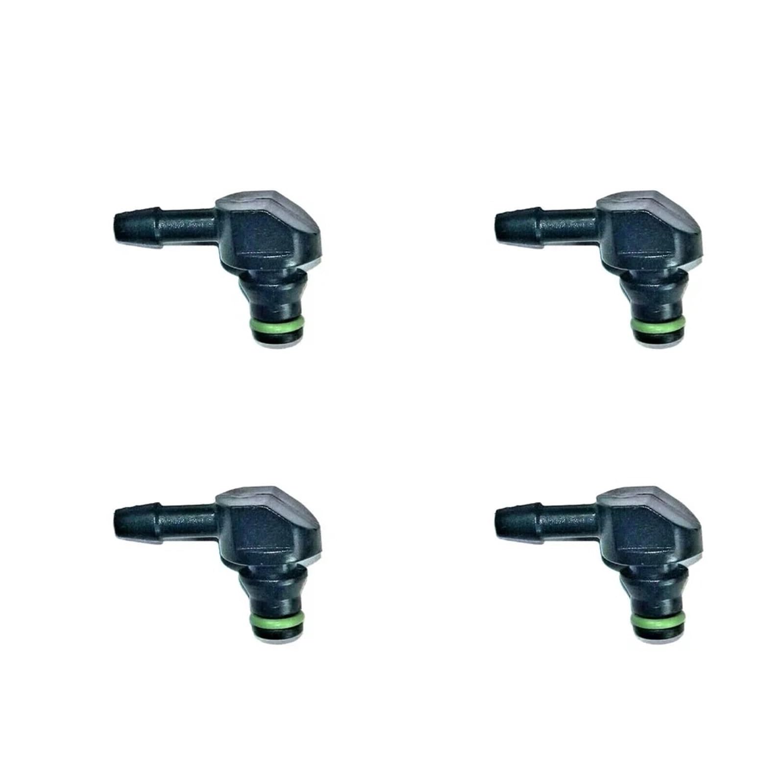 Atumy 4XL Fuel Injector Nozzle Fit For Bosch 110 4Pcs Common Rail Diesel Fuel Injector Return Pipe Connector