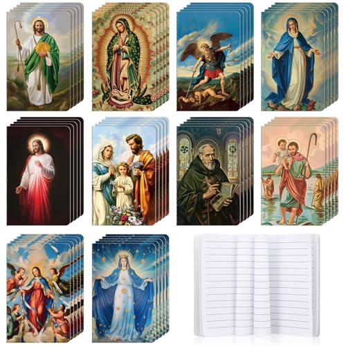 Carnet religieux AmazingSpark lot de 50 petits blocs-notes de poche chrétiens