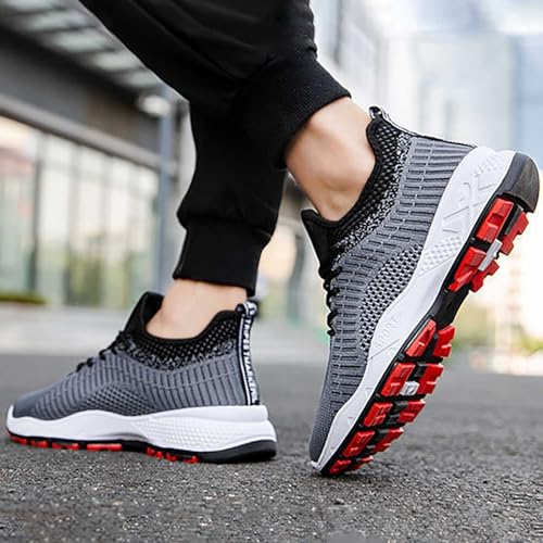 Men's Fashion Mesh Breathable Flying Woven Sneakers Casual Breathable Shoes Sneaker Ornament for Men4