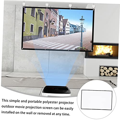 Pantalla portátil de proyector NUOBESTY 100 pulgadas miniatura 2