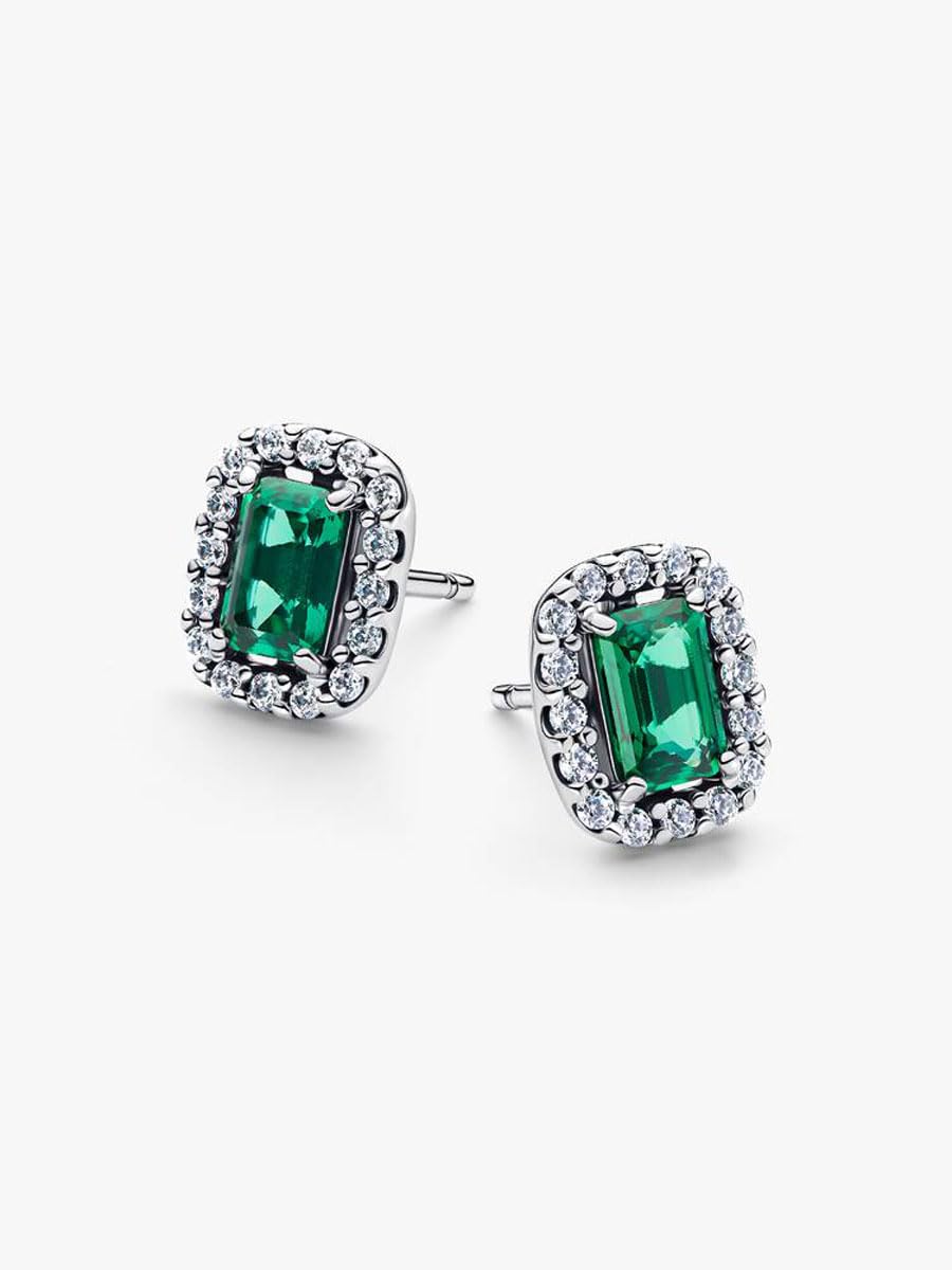 Pandora Sparkling Rectangular Stud Earrings 294501C01 Ohrringe