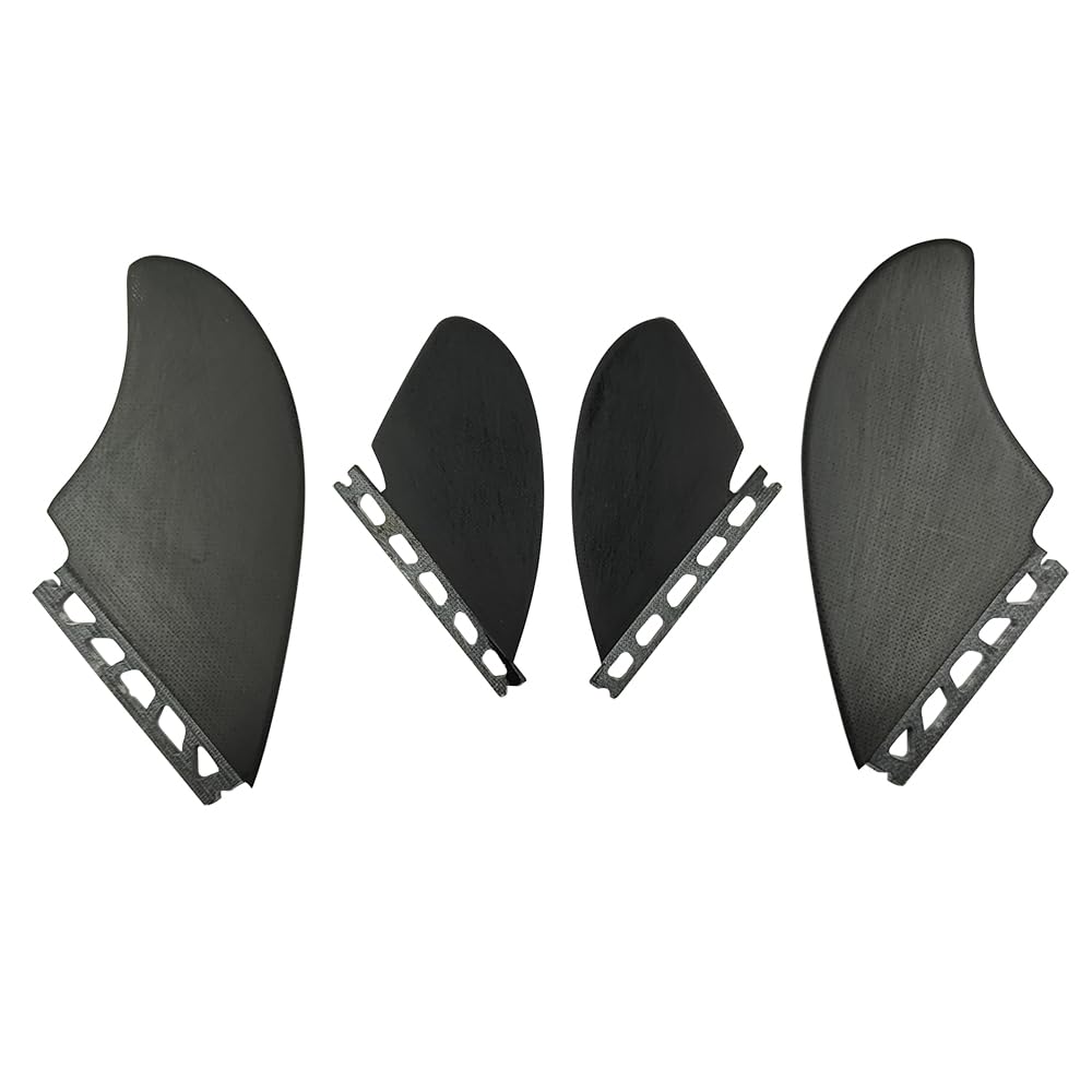 SK Surfboard MR Keel Fin Set UPSURF FCS Twin Surf Fins Solid