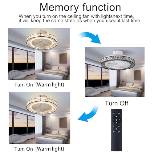 Ceiling-Fan-with-Lights-Remote-Control-20-Flush-Mouth-Ceiling-Fan-with-Lights-Low-Profile-72W-Dimmable-Enclosed-Ceiling-Fan-3-Speed-3-Color-Smart-Ceiling-Fan-with-Timer-for-Bedroom-Living-Room