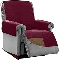 Vista 43 de Sofa Shield - Funda para sofá Loveseat con correa patentada, protector de cojines, funda reversible resistente a manchas y desgarros de perros