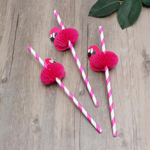 Pitillos decorativos de papel Rosy 30 piezas miniatura 4