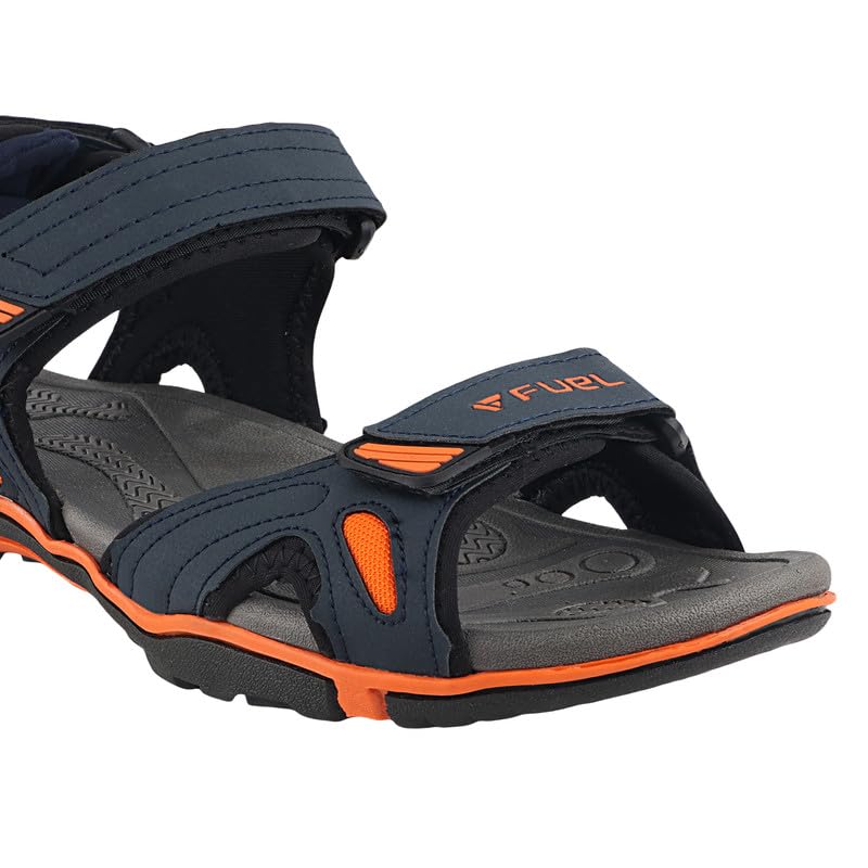 Image of FUEL Jordan Men's Outdoor Adventure Sandals in Anti-Skid Sole with Velcro Strap Lightweight & Durable Comfort Fit Footwear