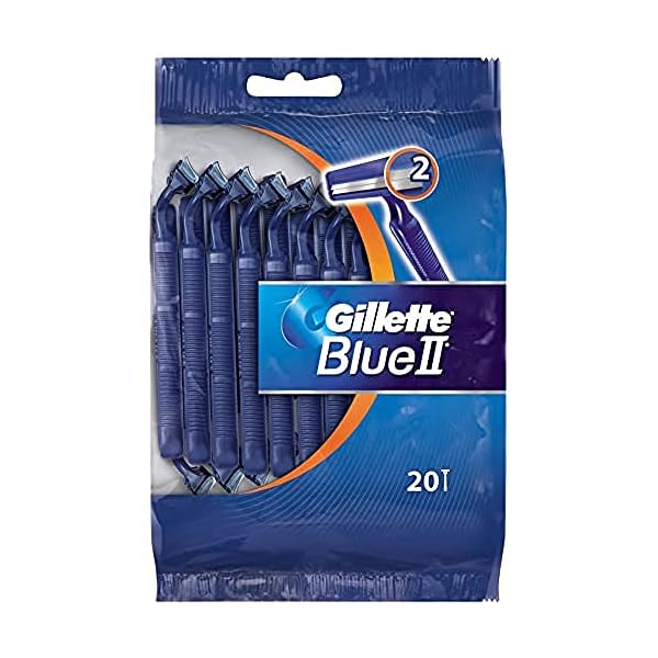 Blue II Einwegrasierer, 20 Stück