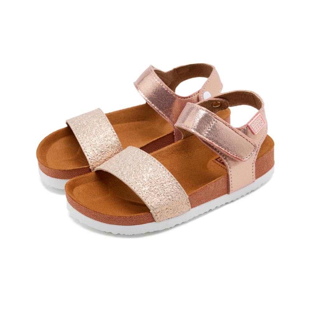 Gioseppo Girl's 47903 Open Toe Sandals, Gold (Cobre 000), 4.5 UK
