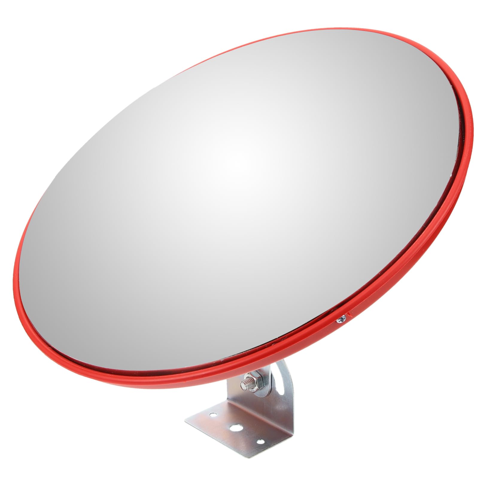 LIFKOME Wide Angle Convex Traffic Mirror for Indoor Outdoor Use Enhanced Visibility Safety Mirror for Parking Lots Street Corners and Retail Stores Includes Mounting Base