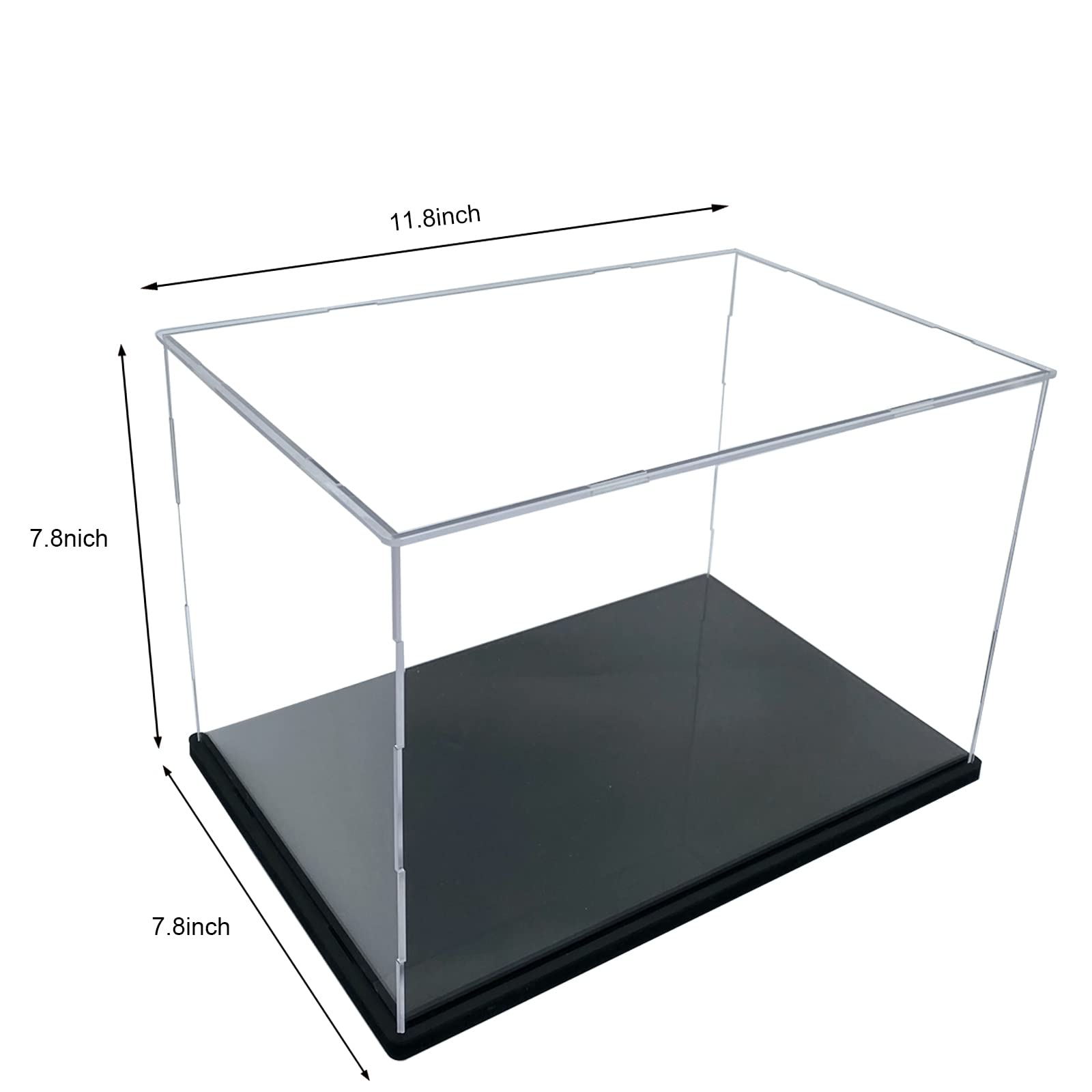 Amazon.co.jp: コレクション用ディスプレイケース 透明アクリル